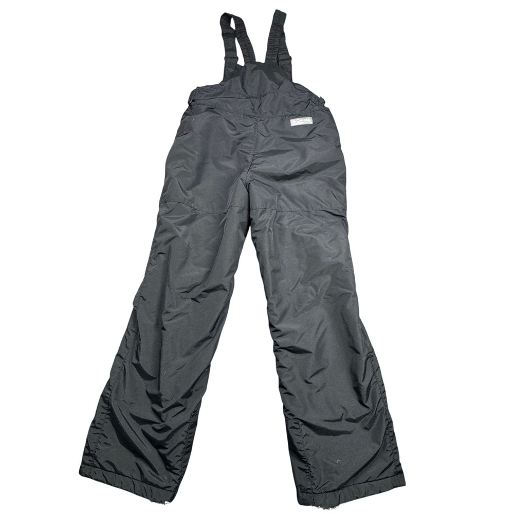 Columbia Snow Bibs Kids 18/20 Black Insulated Winter Ski Pants L042